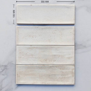 Rustic Cream Spanish Subway Ceramic 300x100 - Stone and Tile Projects 