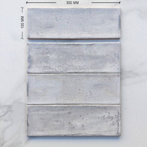Rustic Silver Spanish Subway Ceramic 300x100 - Stone and Tile Projects 