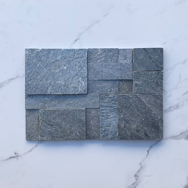 Modular Silver Quartzite Cladding