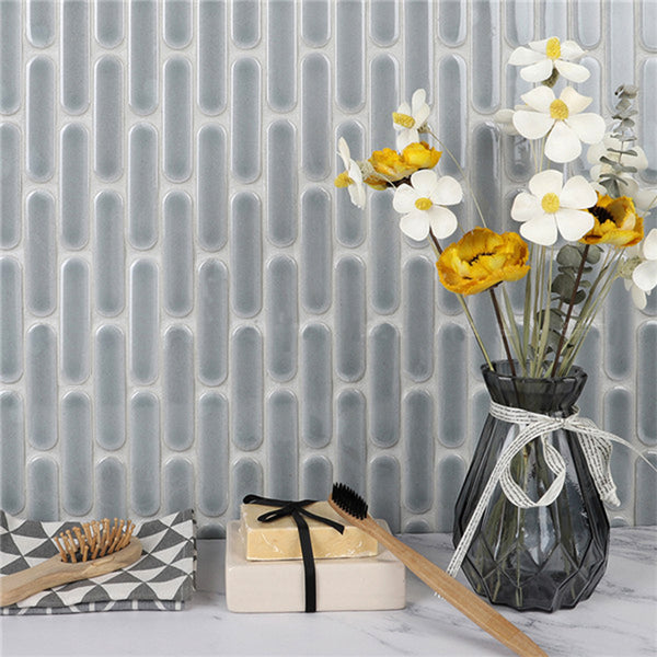 Tik Tax Grey Porcelain Mosaic