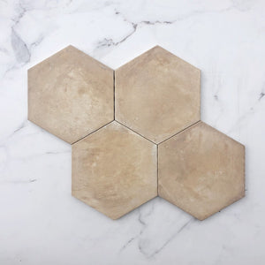 Terracotta Ocra Italain Hexagon Porcelain
