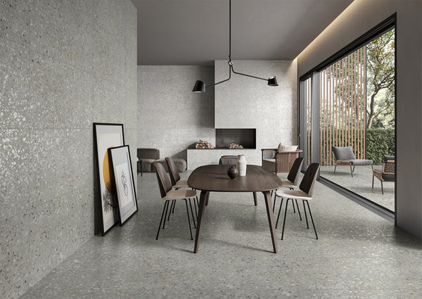 Terrazzo Perla Concrete Italian Porcelain