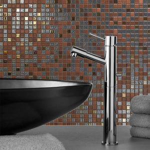 Cocktail Bloody Mary Glass Mosaic Pool Tile