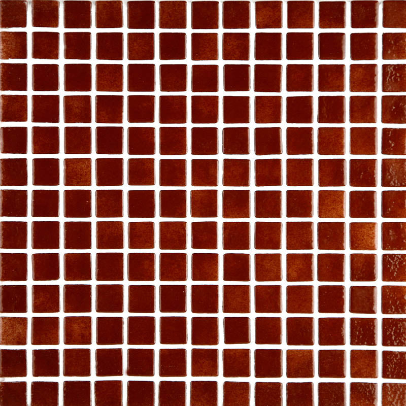 Niebla 2504-A Brown Glass Mosaic Pool Tile