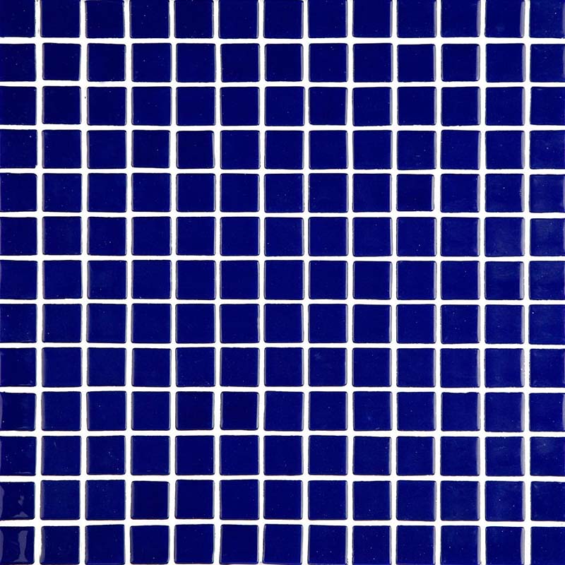 Lisa 2543-D Dark Blue Glass Mosaic Pool Tile