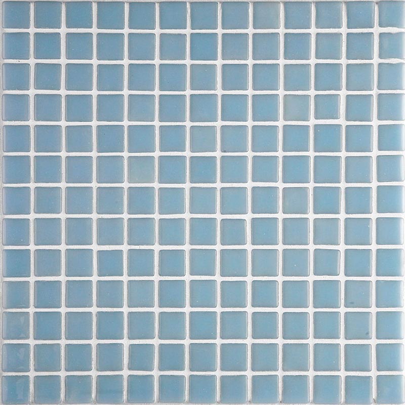 Lisa 2541-A Light Blue Glass Mosaic Pool Tile