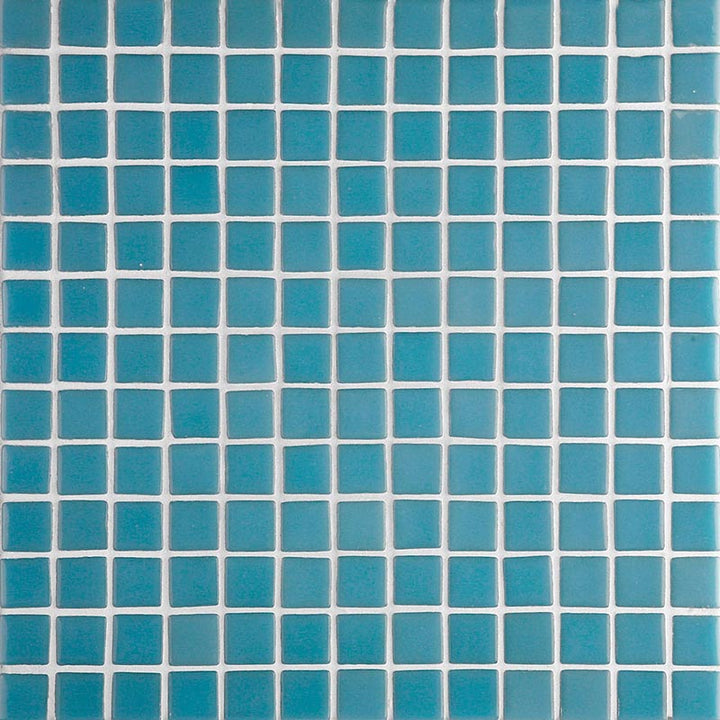 Lisa 2534-A Light Aqua Glass Mosaic Pool Tile