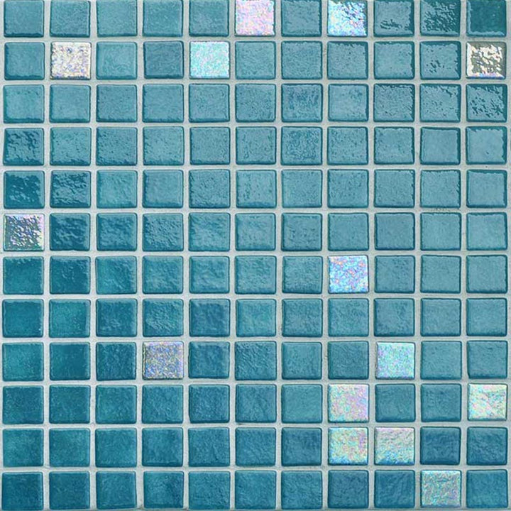 AUS Emerald Glass Mosaic Pool Tile