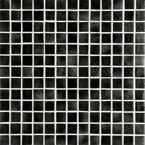 Niebla 2516-B Dark Grey Glass Mosaic Pool Tile