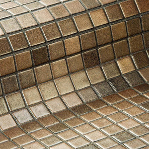 Space Scorpio Glass Mosaic Pool Tile - Stone and Tile Projects 