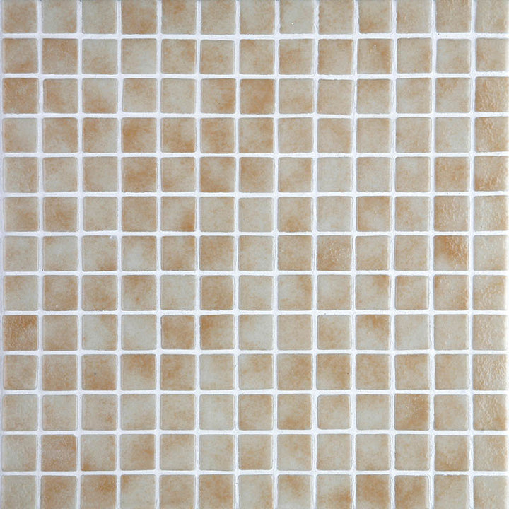 Niebla 2596-B Beige Pool Glass Mosaic Tile