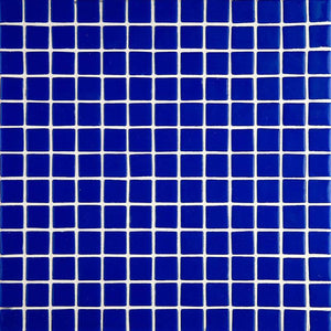 Lisa 2557-D Blue Glass Mosaic Pool Tile - Stone and Tile Projects 