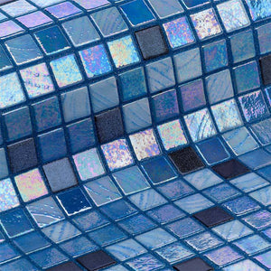 Cocktail Long Island Glass Mosaic Pool Tile - Stone and Tile Projects 