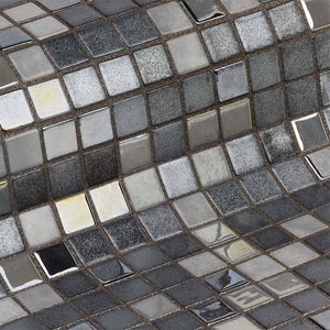Cocktail Gin Fizz Glass Mosaic Pool Tile - Stone and Tile Projects 
