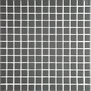 Lisa 2544-A Light Grey Glass Mosaic Pool Tile