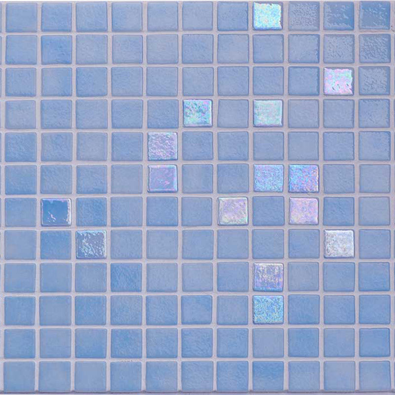 AUS Aquamarine Glass Mosaic Pool Tile