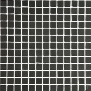 Lisa 2559-B Dark Grey Glass Mosaic Pool Tile - Stone and Tile Projects 
