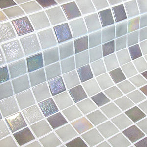 Fosfo Serpens Glass Mosaic Pool Tile - Stone and Tile Projects 