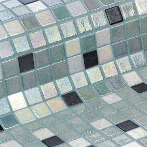 Cocktail Caipirinha Glass Mosaic Pool Tile - Stone and Tile Projects 