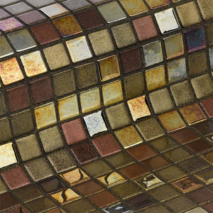 Cocktail Cosmopolitan Glass Mosaic Pool Tile - Stone and Tile Projects 