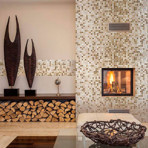 Topping Rasins Glass Mosaic Pool Tile - Stone and Tile Projects 