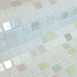 Fosfo Lepus Glass Mosaic Pool Tile - Stone and Tile Projects 