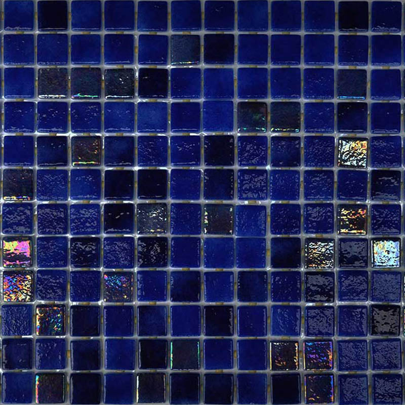 AUS Dark Reef Glass Mosaic Pool Tile