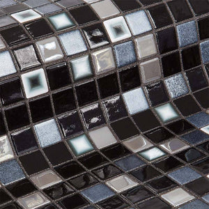 Topping Cookies Glass Mosaic Pool Tile - Stone and Tile Projects 
