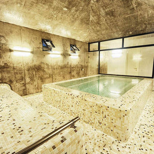 Cocktail Daiquiri Glass Mosaic Pool Tile - Stone and Tile Projects 