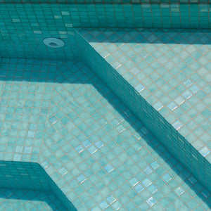 AUS Tourmaline Glass Mosaic Pool Tile