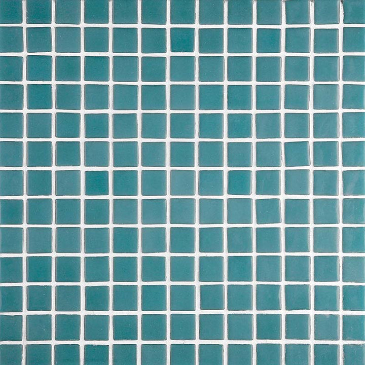 Lisa 2547-A Turquoise Green Glass Mosaic Pool Tile