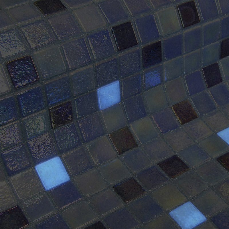 Fosfo Delphinus Glass Mosaic Pool Tile