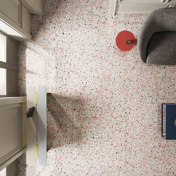 Verona Coral Vitrified Terrazzo Porcelain