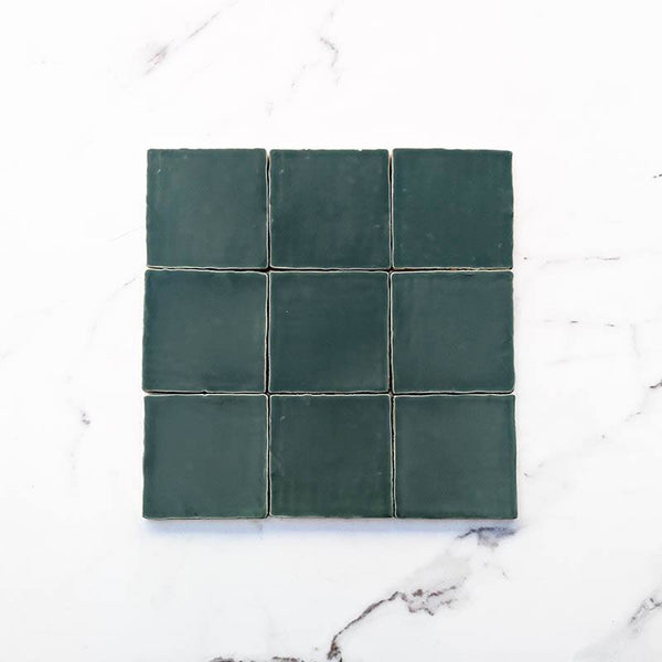 Verde Militare Matt Moroccan Porcelain 100x100