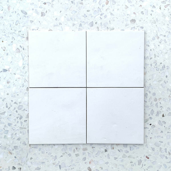 White 147x147 Spanish Porcelain