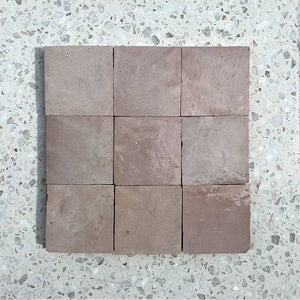Morocco Rose Handmade Zellige 100x100 - Stone and Tile Projects 