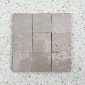 Morocco Off White Handmade Zellige 100x100 - Stone and Tile Projects 