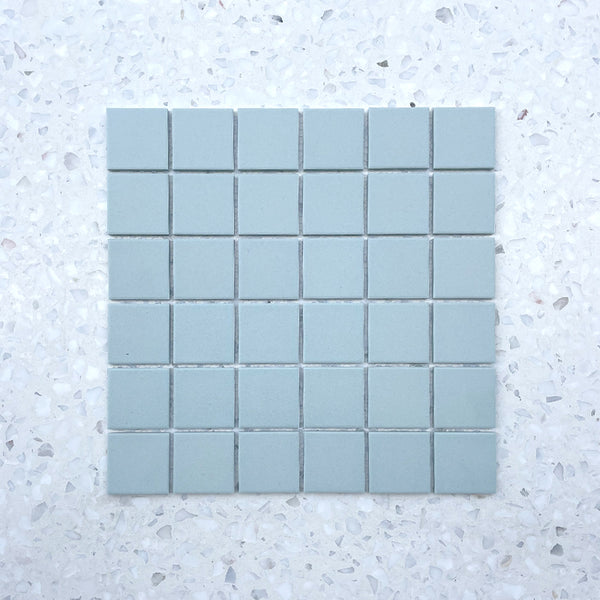 Cagliari Sky Blue Full Bodied Porcelain Mosaic