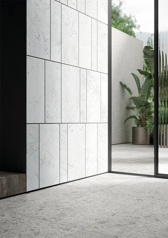 Ceppo Bianco Vitrified Italian Porcelain