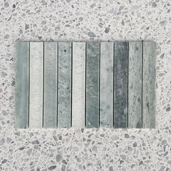 Paradiso Green Concave Mosaic