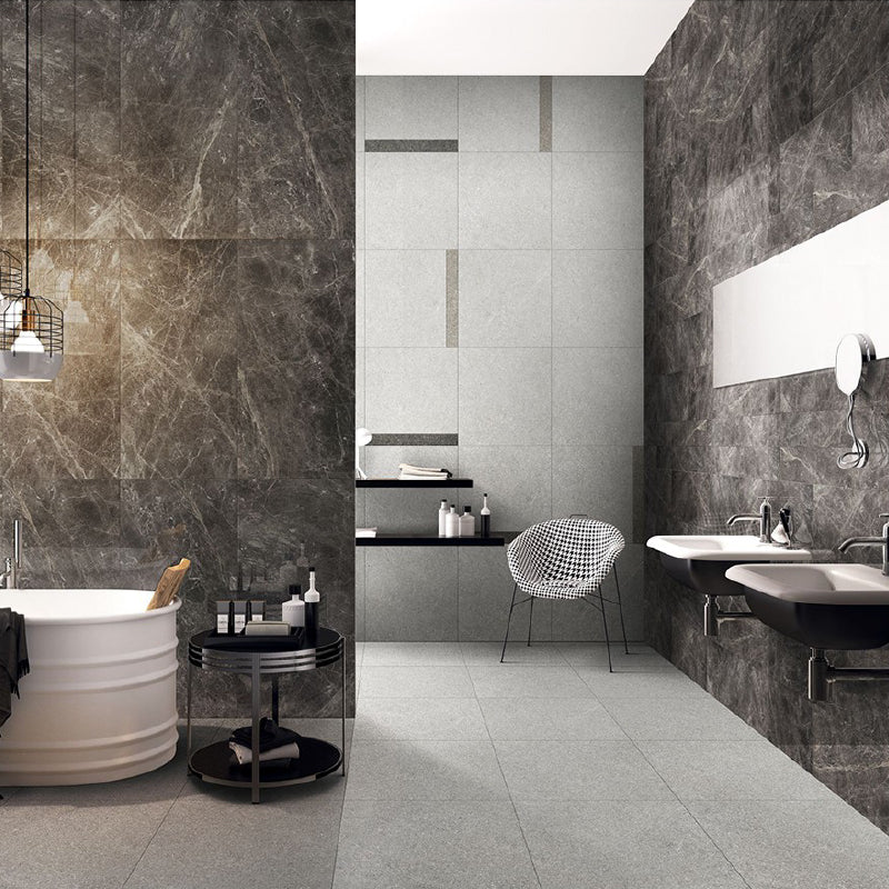 Empero Black 1200x600 Porcelain | Buy Marble-look Porcelain Tiles ...