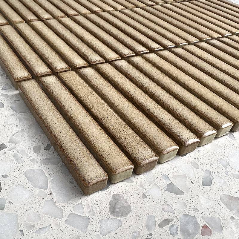 Sand Kit Kat Mosaic 92x12 Stone and Tile Projects