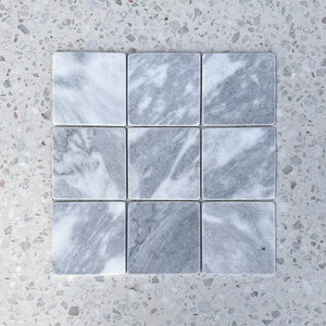 Square Carrara Marble Mosaic