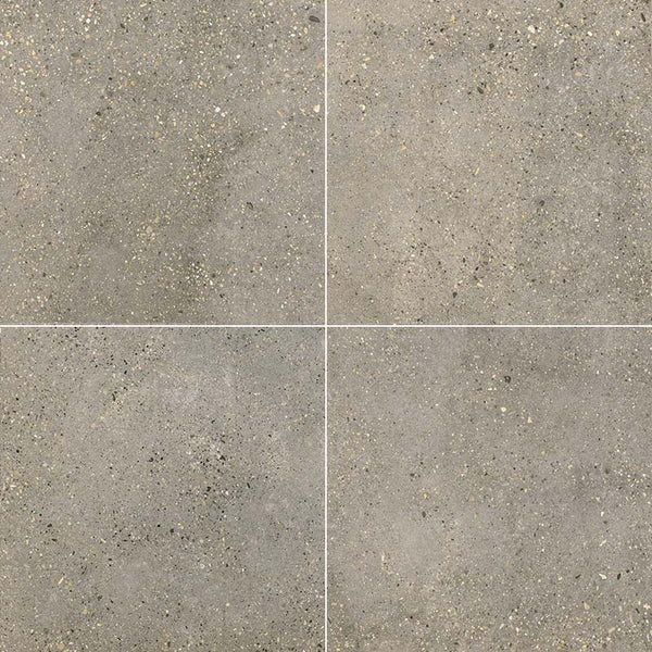 terrazzo dark grey variation