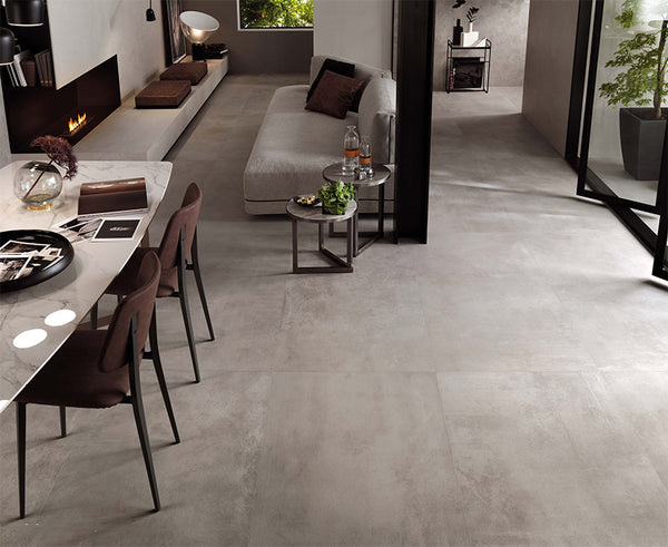 Venetian Concrete Pearl Full Bodied Italian Porcelain