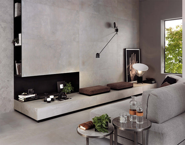 Venetian Concrete Pearl Full Bodied Italian Porcelain